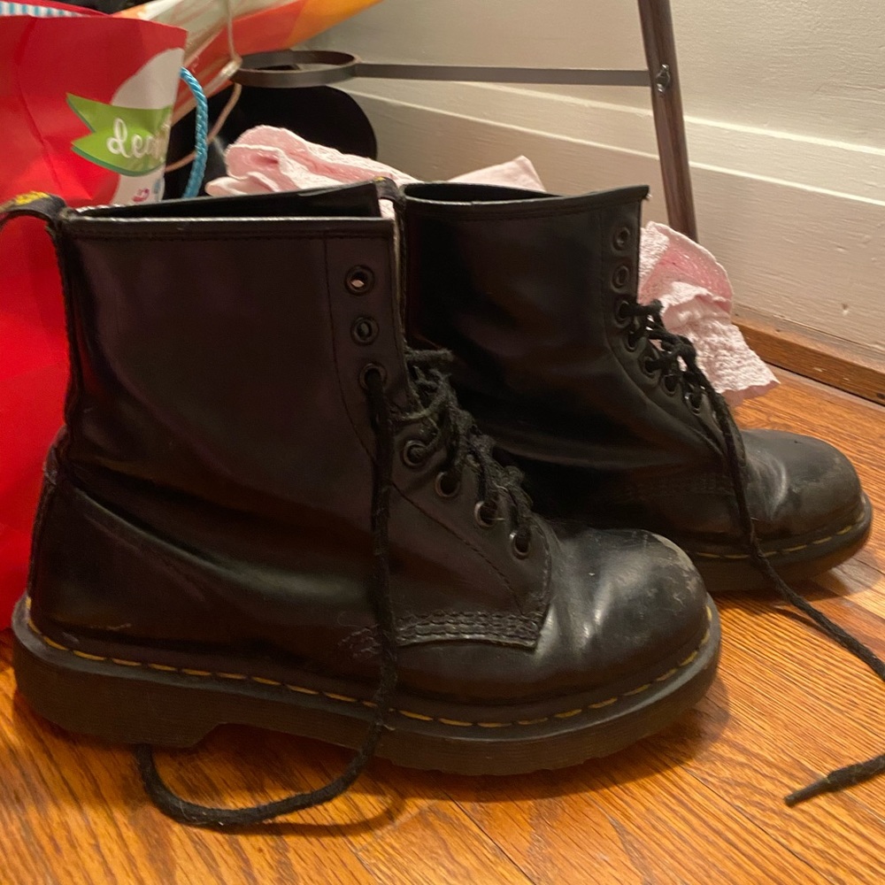black doc martens